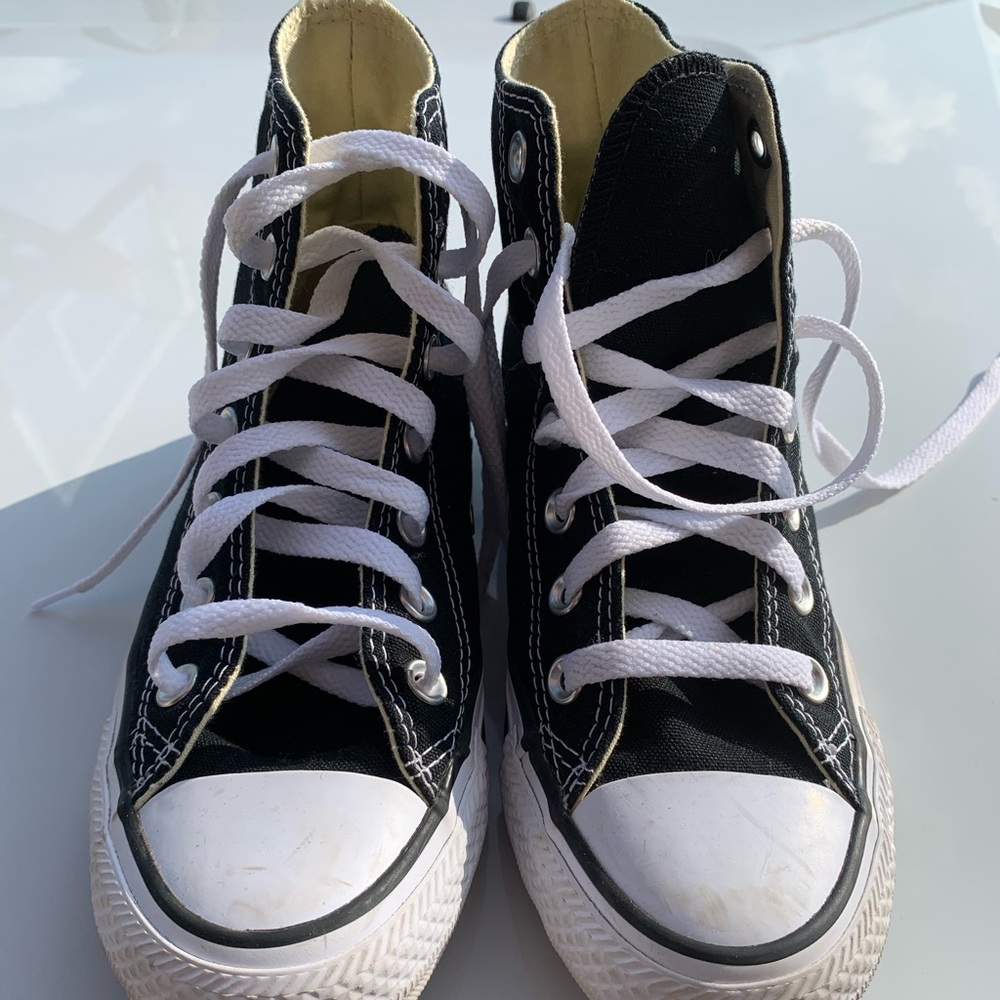 Black Converse High Top Sneakers